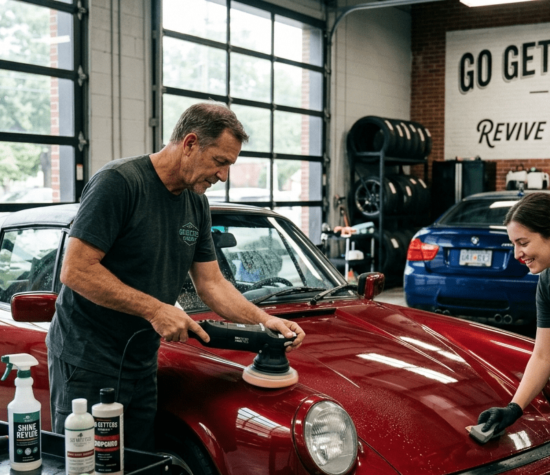 Revive Your Car’s Shine with the Experts at Go Getters Garage
