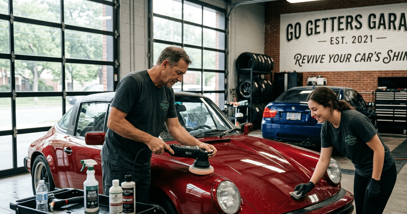 Revive Your Car’s Shine with the Experts at Go Getters Garage
