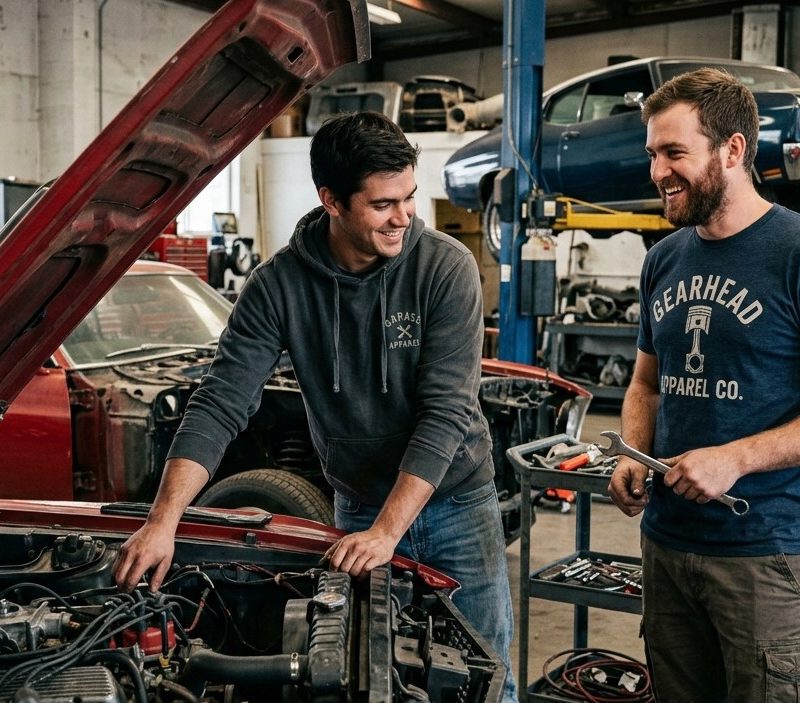 Why Garage Apparel Is More Than Just Car-Themed Clothing