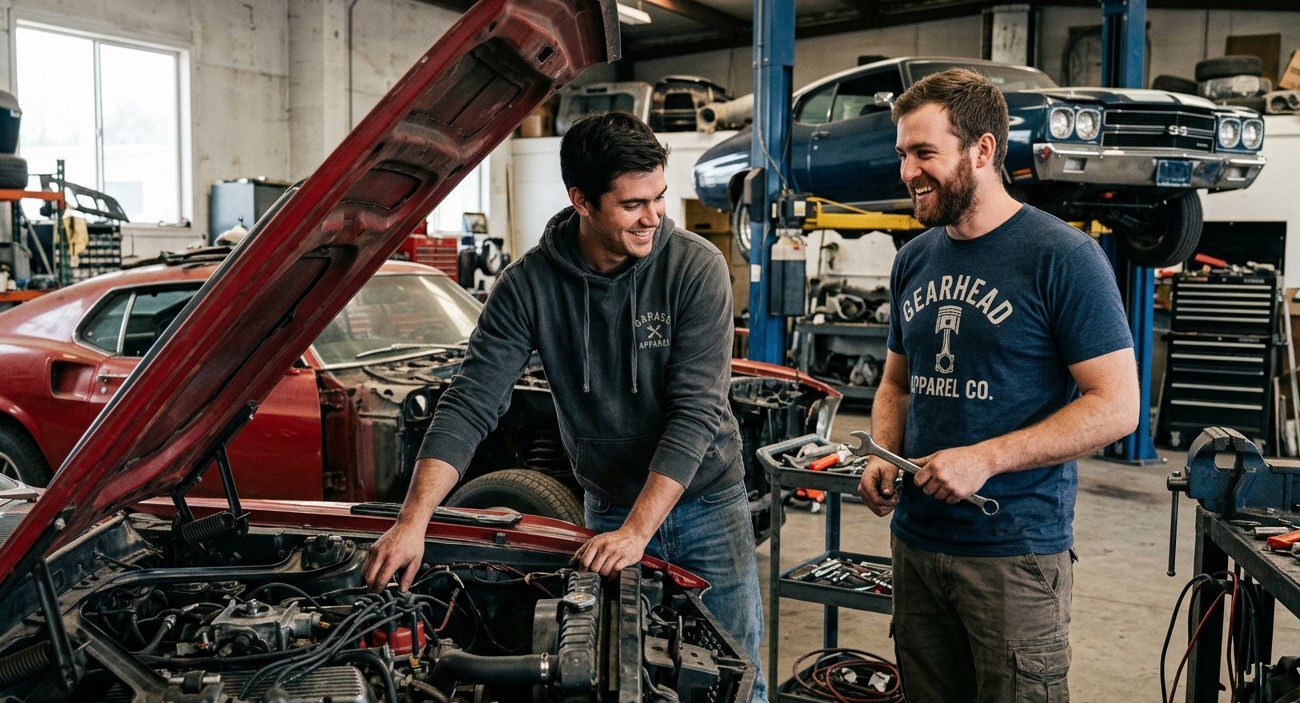Why Garage Apparel Is More Than Just Car-Themed Clothing